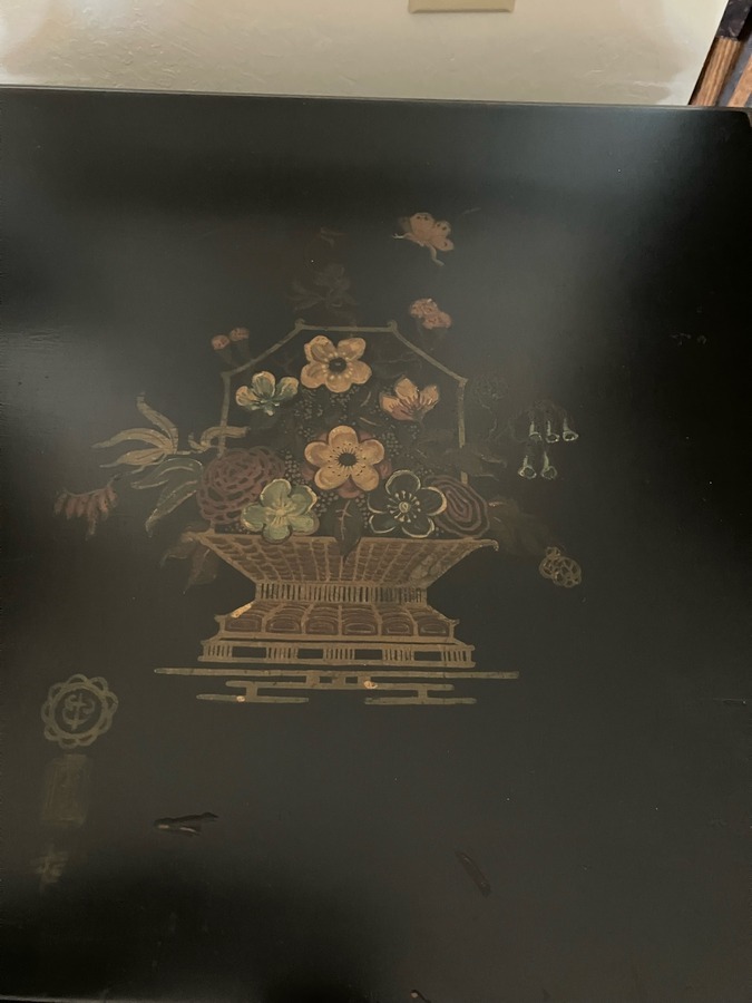 Brunswick Art Model 127 Japanese Lacquer Upright Phonograph - Image 5
